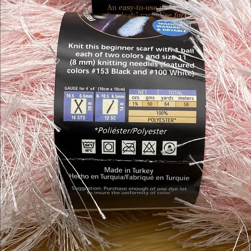 Bernat Boa and Fun Fur Yarn Bundle